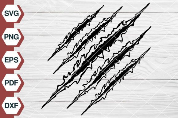 Claw Scratch SVG, Monster Claws - EP519