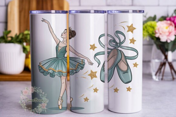 Graceful Ballerina Stars 20oz Tumbler Wr