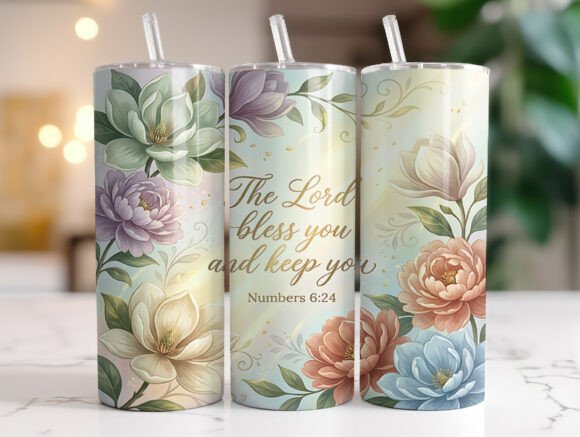Inspirational Bible Verse Tumbler Wrap