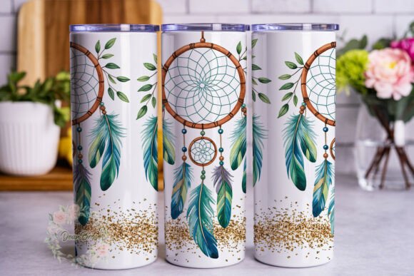 Review: Boho Dreamcatcher Feathers 20oz Tumbler Design