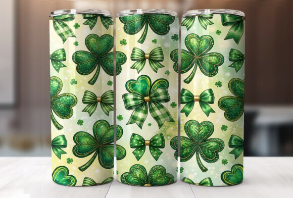 Review: Shamrock Coquette Bow St Patrick Tumbler Design